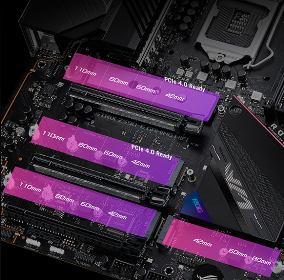 Základní deska ASUS ROG STRIX Z590E GAMING WIFI