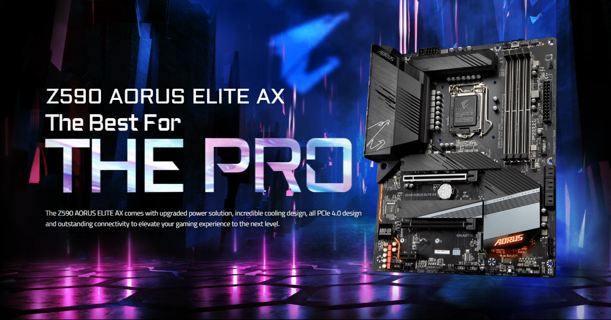 Základní deska GIGABYTE Z590 AORUS ELITE AX