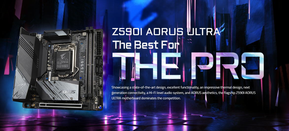 Základní deska GIGABYTE Z590I AORUS ULTRA