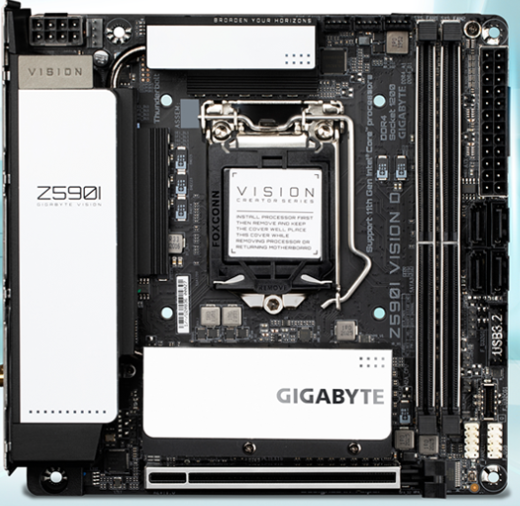 Základní deska GIGABYTE Z590I VISION D
