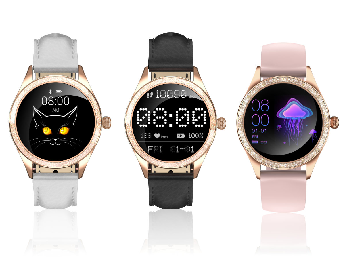 Chytré hodinky ARMODD Candywatch Crystal 2 stříbrné silver