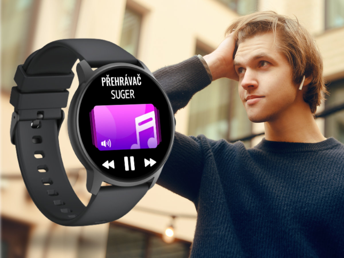 Chytré hodinky ARMODD Roundz 3 růžové pink