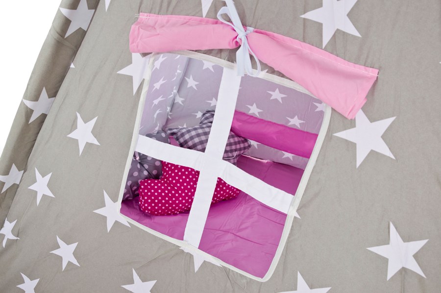 Dětské teepee G21 stan TEEPEE Hvězdné sny