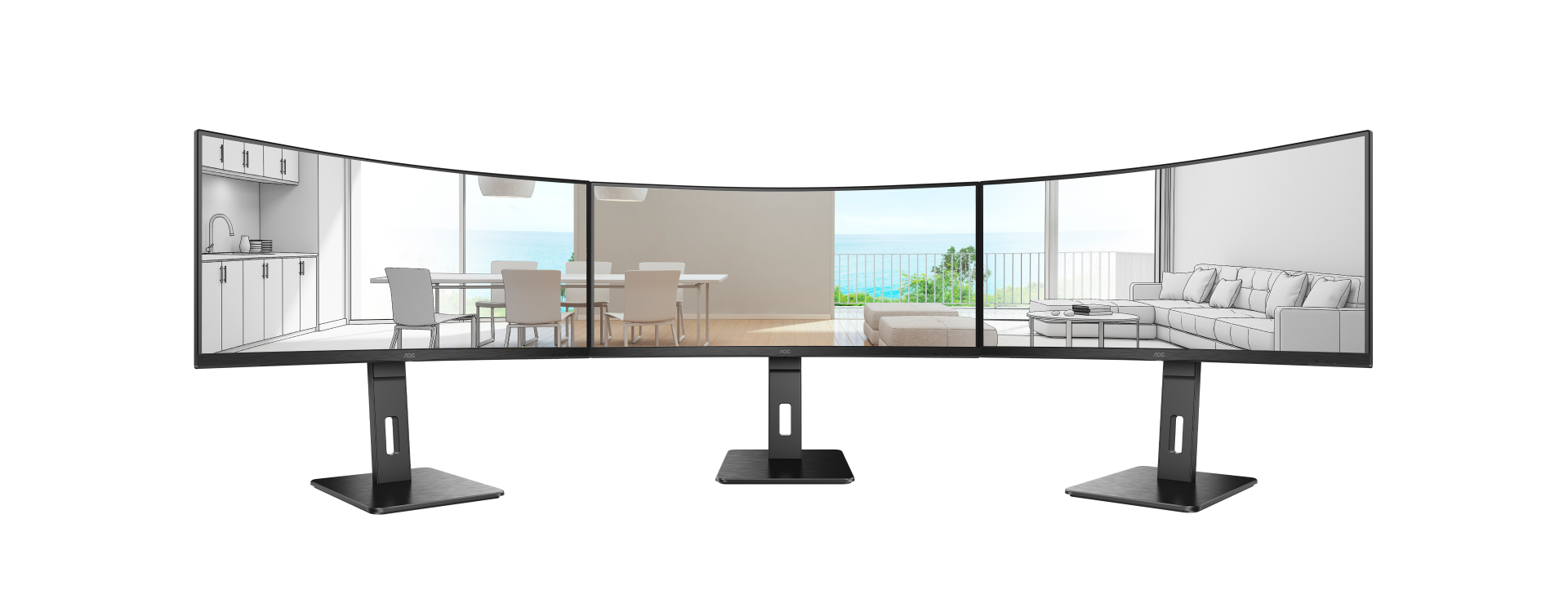 34 LED monitor AOC CU34P2A
