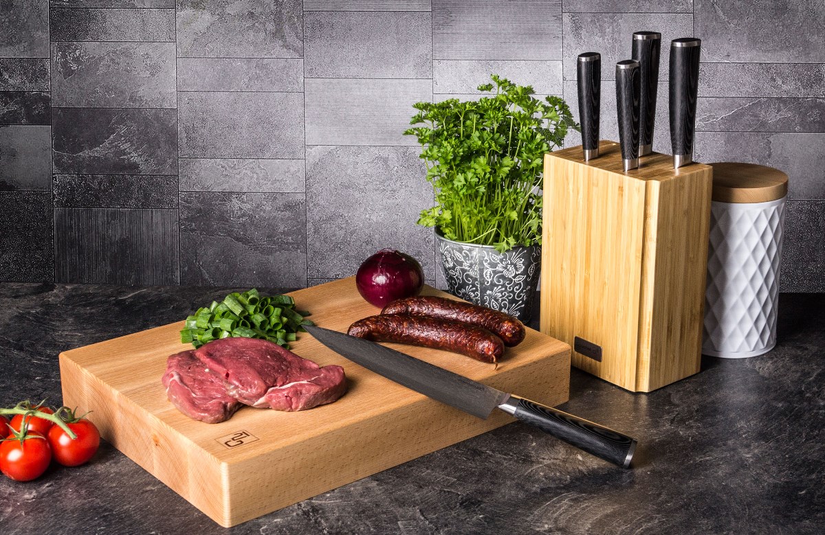 Sada nožů G21 Damascus Premium Box 5 ks