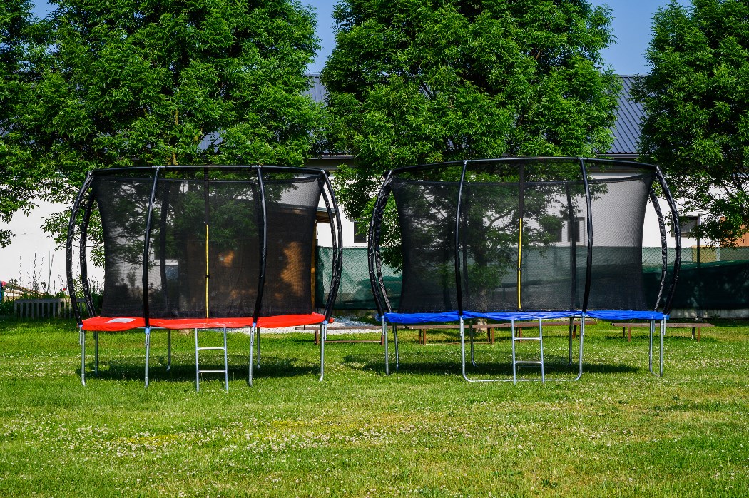 Trampolína G21 SpaceJump 305 cm modrá blue