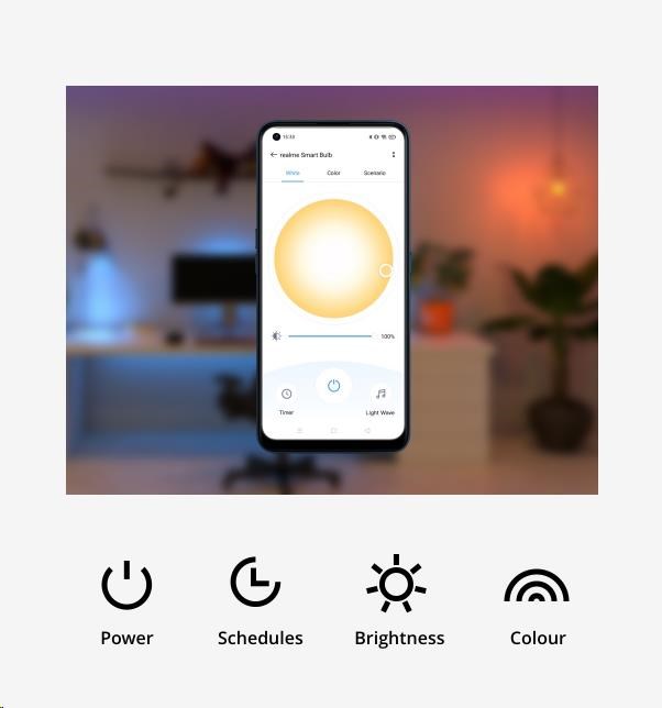 realme LED WiFI Smart Bulb 12W