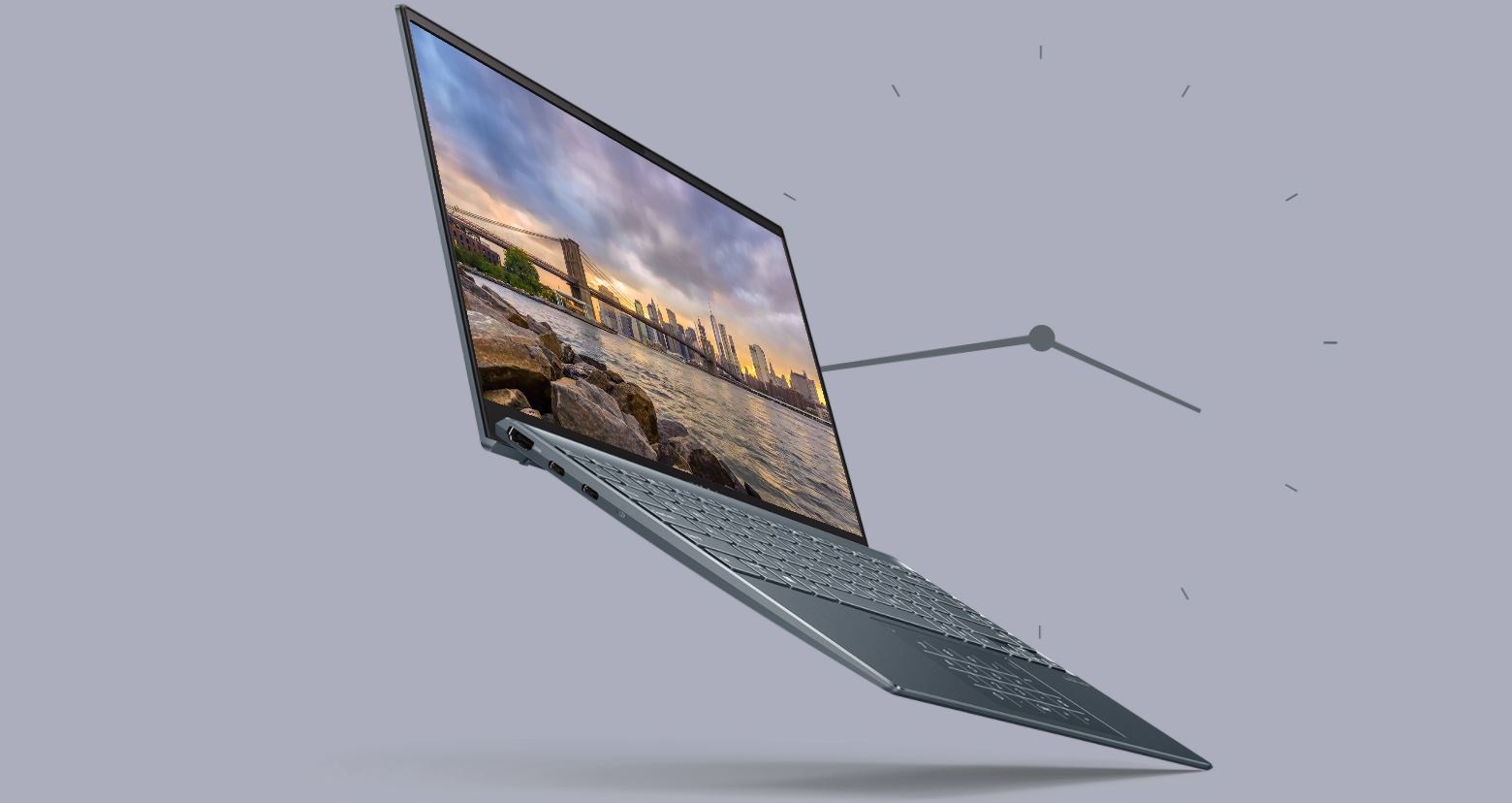 Notebook ASUS Zenbook 13 OLED šedý gray