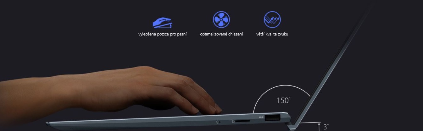 Notebook ASUS Zenbook 13 OLED šedý gray