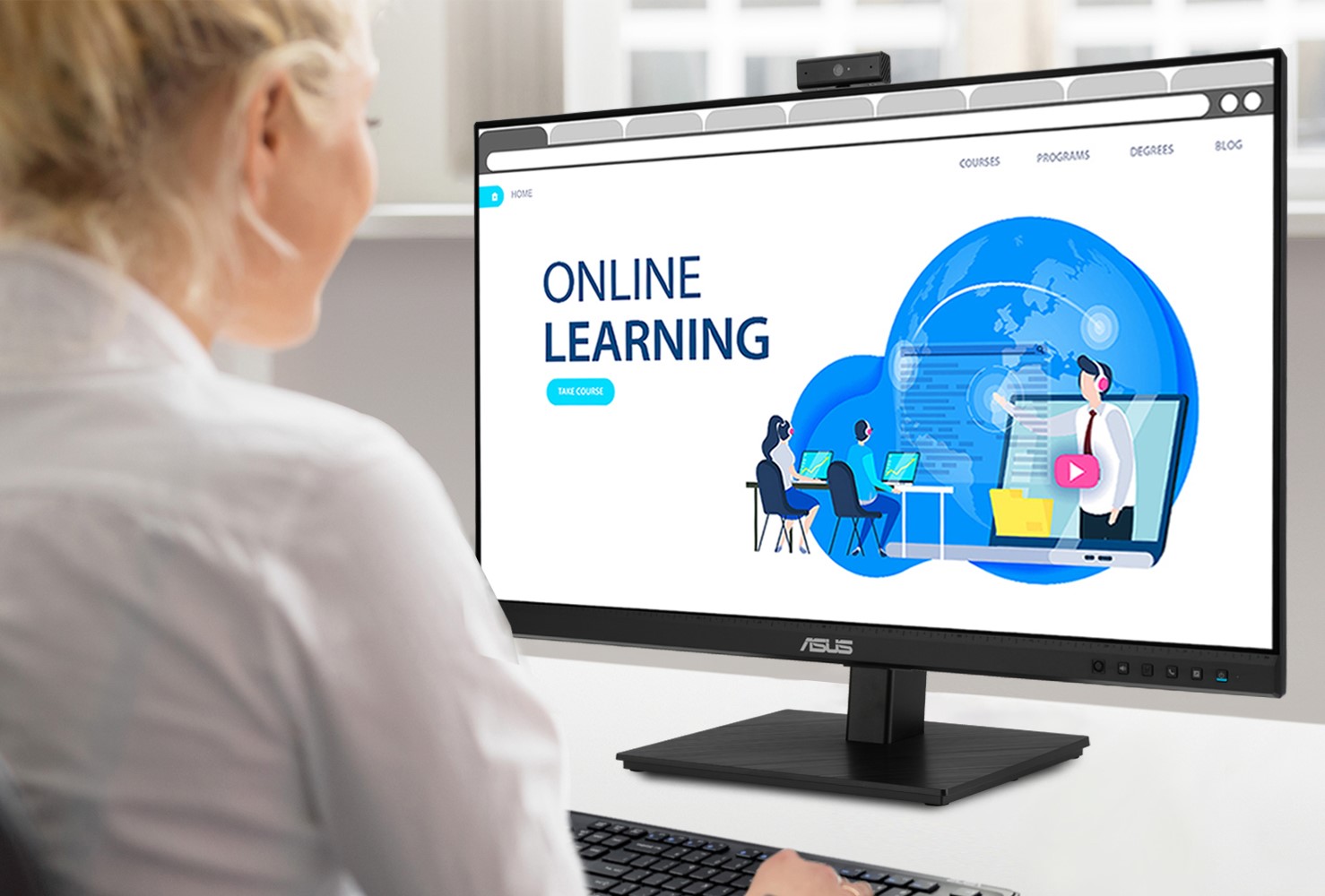 27'''' LED ASUS BE279QSK