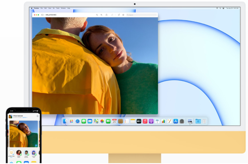 All In One PC APPLE iMac 24'' 45K Ret M1 8GPU modrý blue