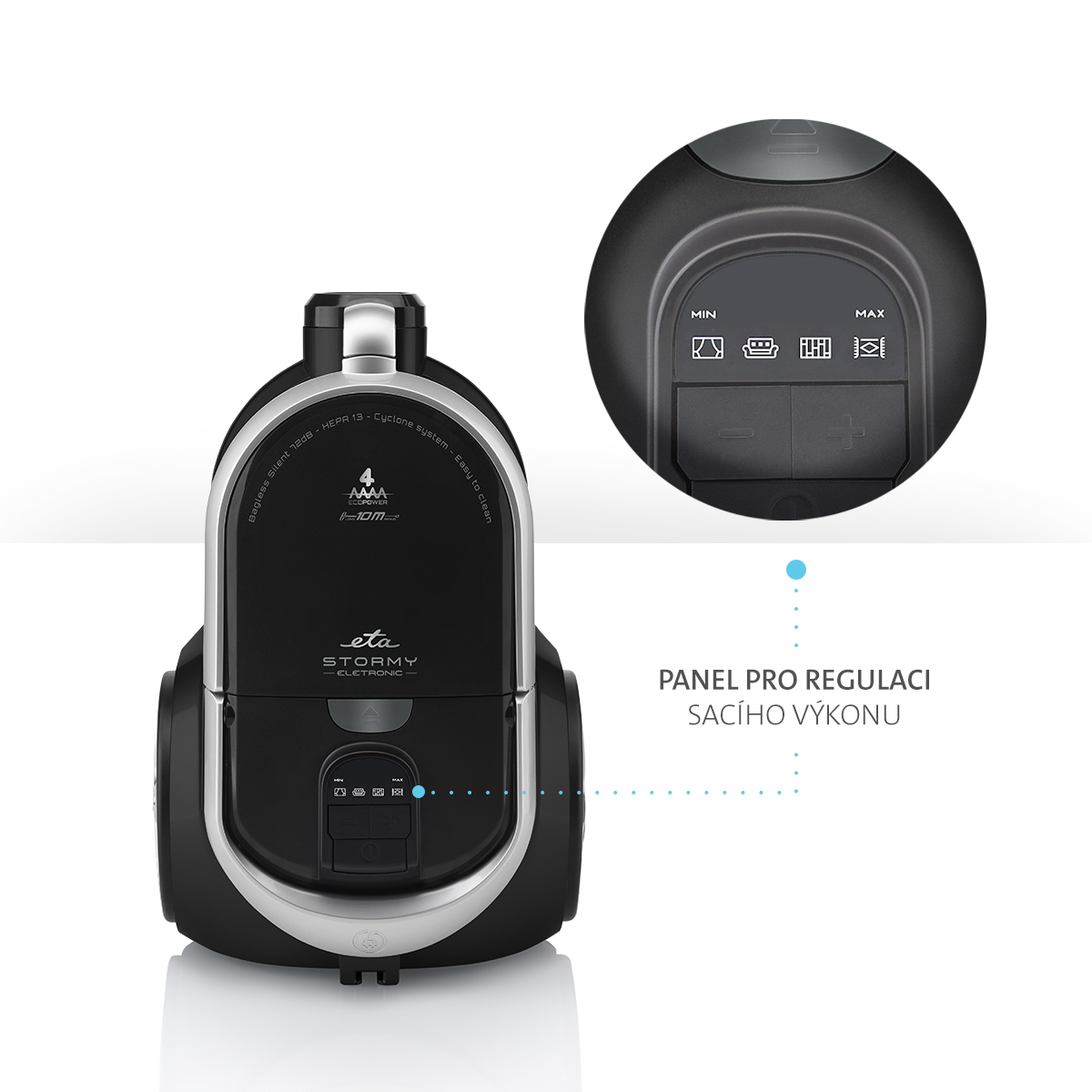 Vysavač ETA Stormy Electronic 4517 90000