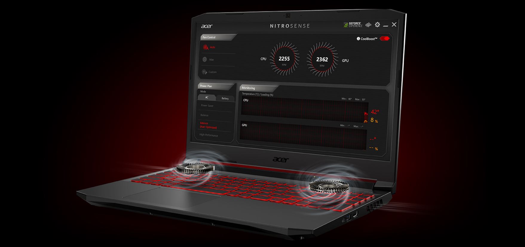 Herní notebook ACER Nitro 5 AN51545R0PM černý black