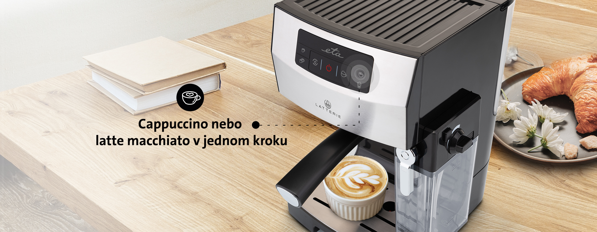 Pákové espresso ETA Latterie 4180 90000