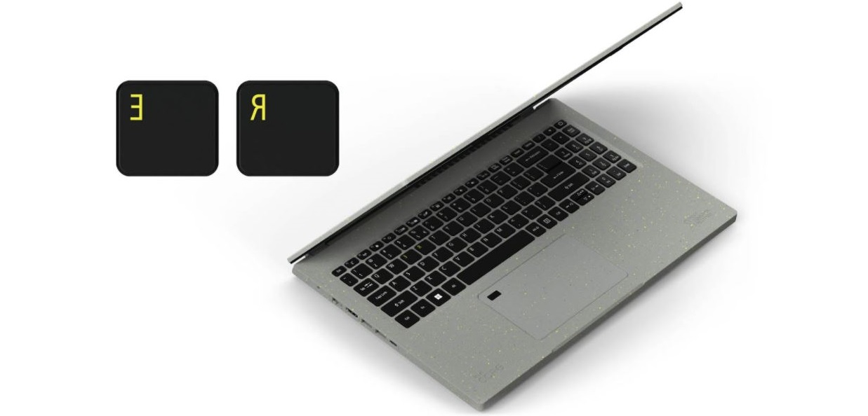 Notebook ACER Aspire Vero AV155173F1 šedý gray