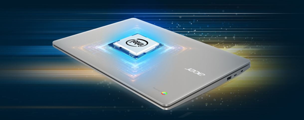 Notebook ACER Chromebook 315 CB3153HC8G0 stříbrný silver