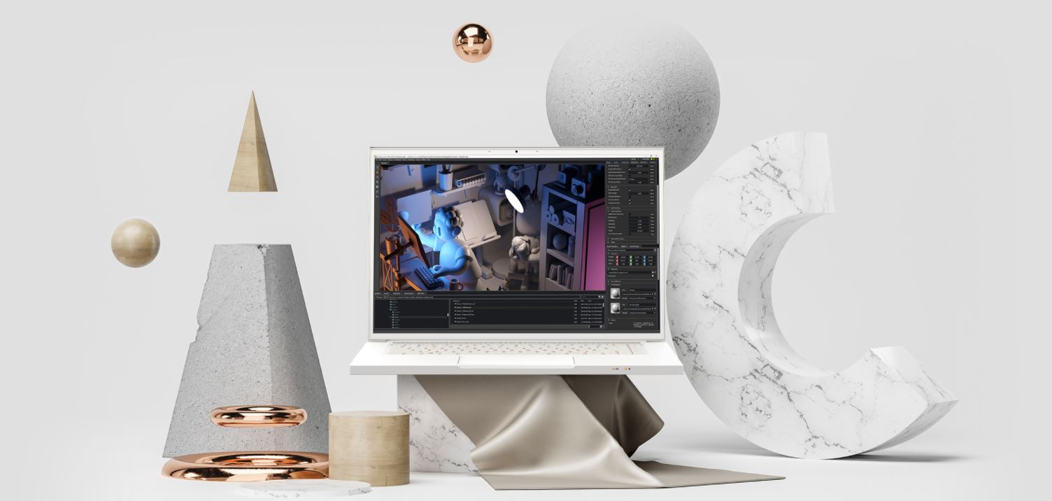 Notebook ACER ConceptD 3 CN31472G7073 bílý white