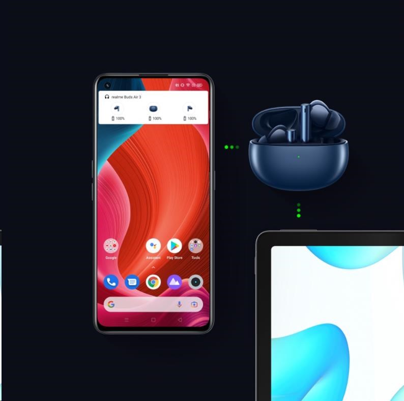 Bezdrátová sluchátka REALME Buds Air 3 bílý white