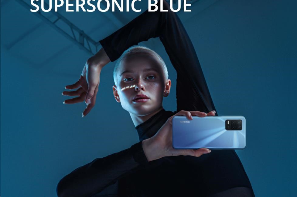 Mobilní telefon REALME 8 5G 4GB64GB modrý blue