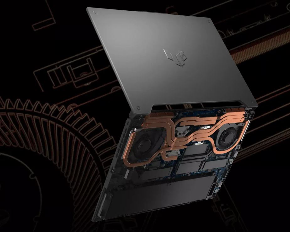 Herní notebook ASUS TUF Gaming A15 šedý gray