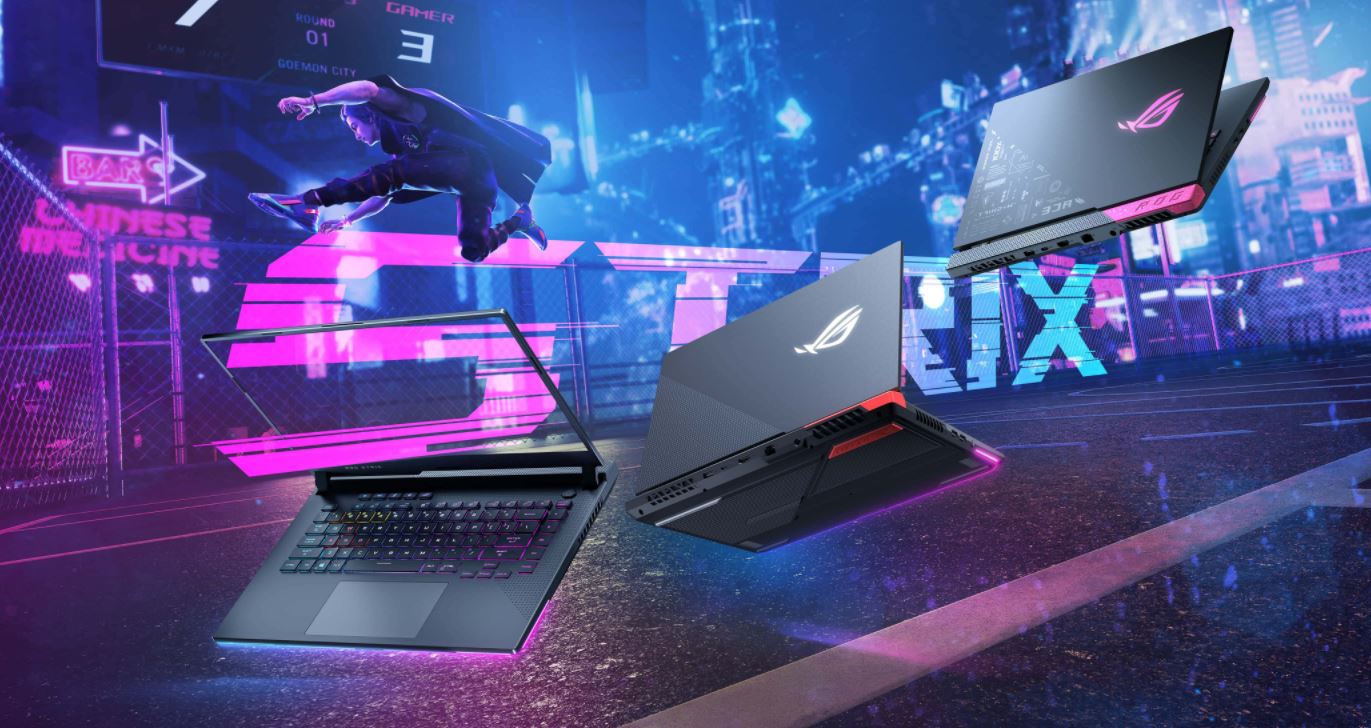 Herní notebook ASUS ROG Strix G15 šedý gray