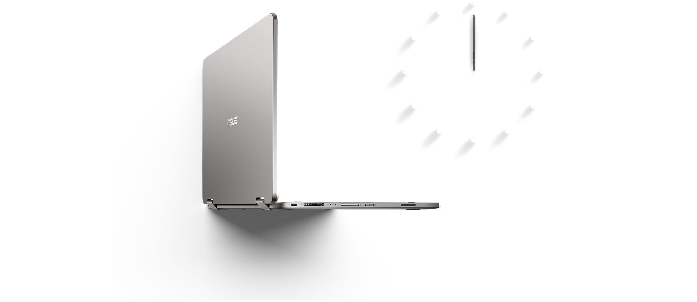 Notebook ASUS Vivobook Flip 14 TP401 šedý gray