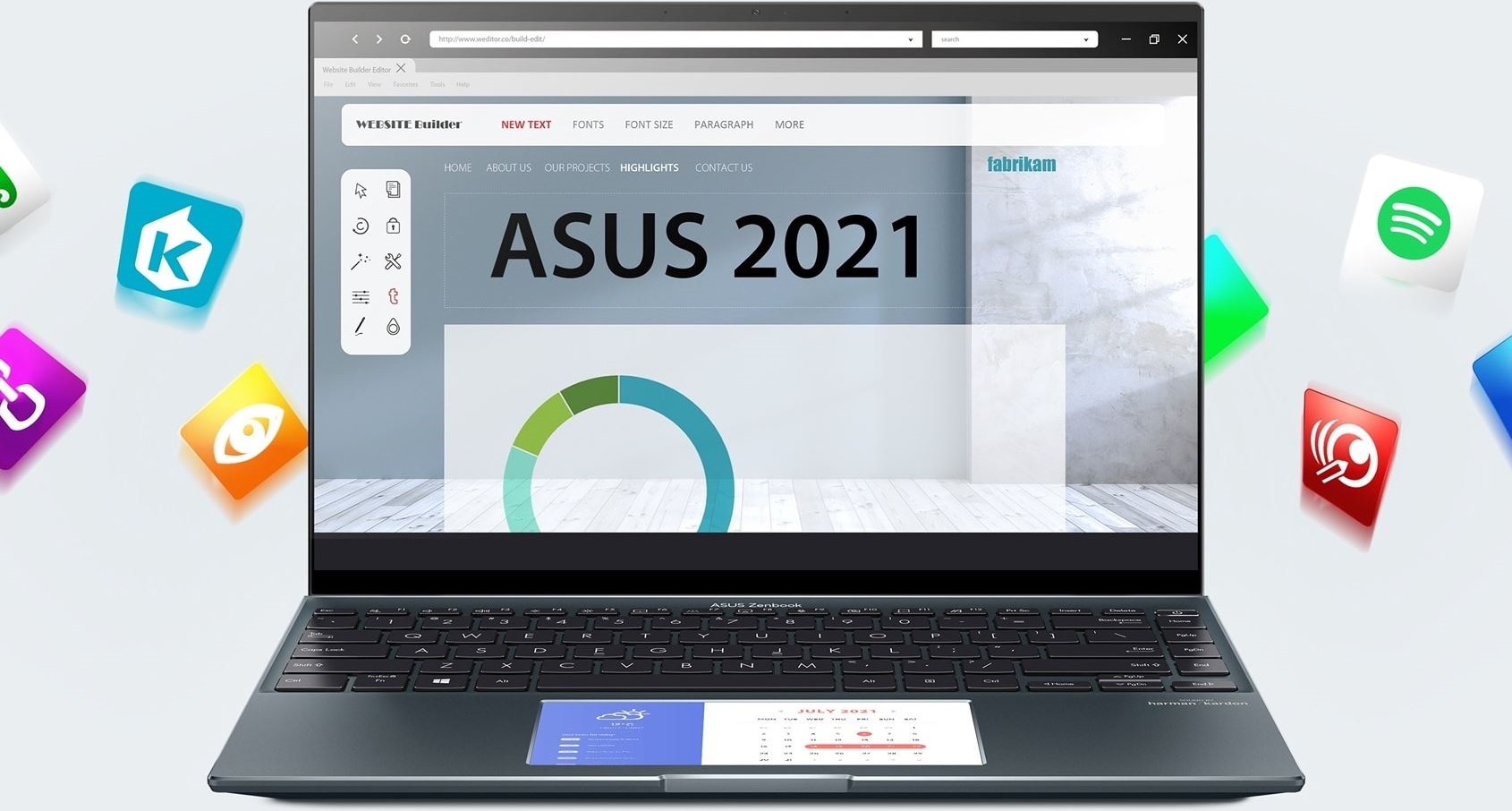 Notebook ASUS Zenbook 14X OLED stříbrný silver