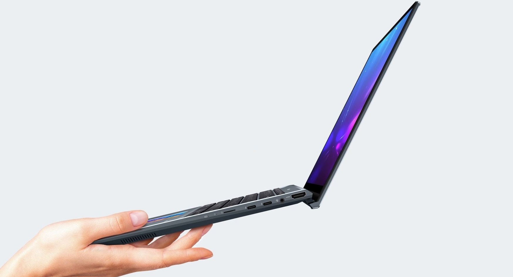 Notebook ASUS Zenbook 14X OLED stříbrný silver