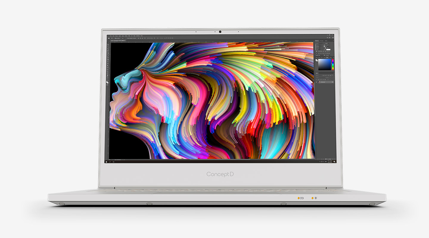Notebook ACER ConceptD 3 Pro CN31572P7061 bílý white