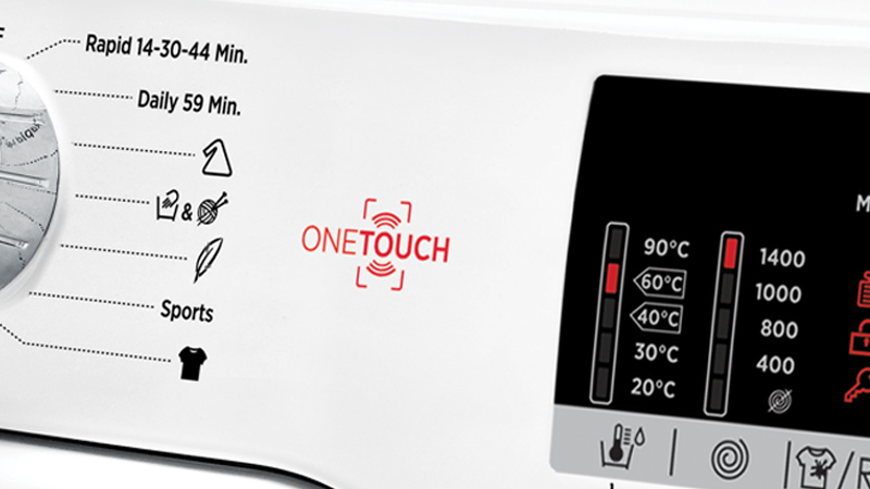 Úzká pračka s předním plněním HOOVER H3W4 37TXME1S