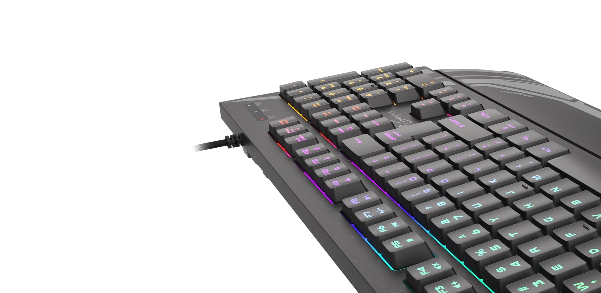 Klávesnice GENESIS RHOD 350 RGB CZSK