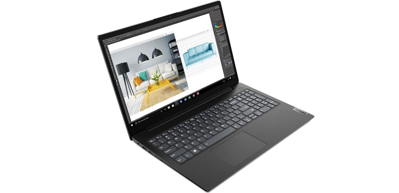 Notebook LENOVO V15 G2 ALC černý black