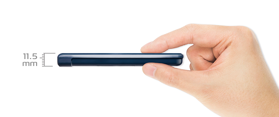 Přenosný pevný disk ADATA HV620S 2TB modrý blue