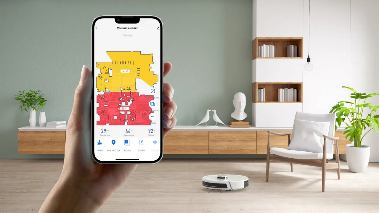 Robotický vysavač AENO RC2S bílý white