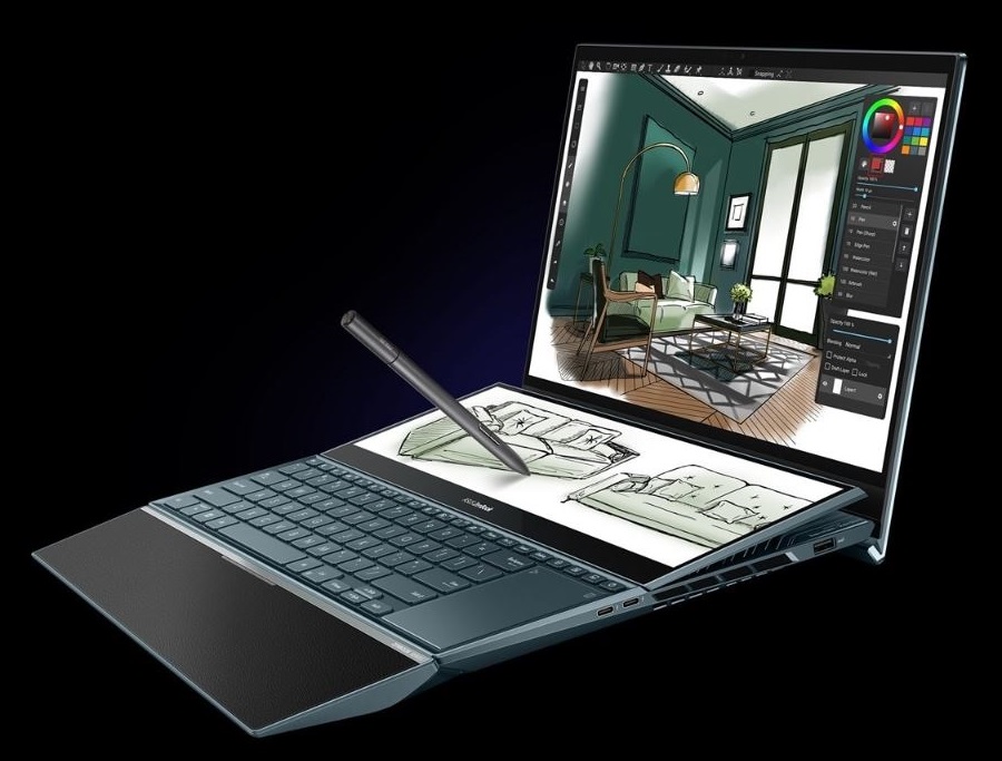 Asus Zenbook Pro Duo 15 OLEDUX582i712700H156''''4KT16GB1TB SSDRTX 3060W11HGray2R