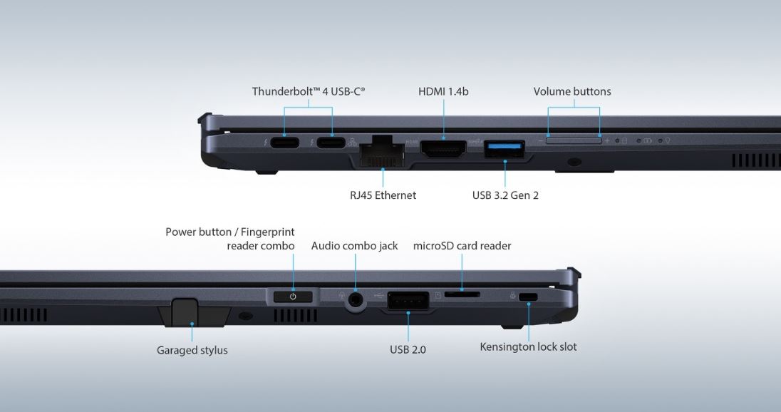 Asus ExpertBook B5 FlipB5402i51155G714''''FHDT8GB512GB SSDUHDW11PBlack2R