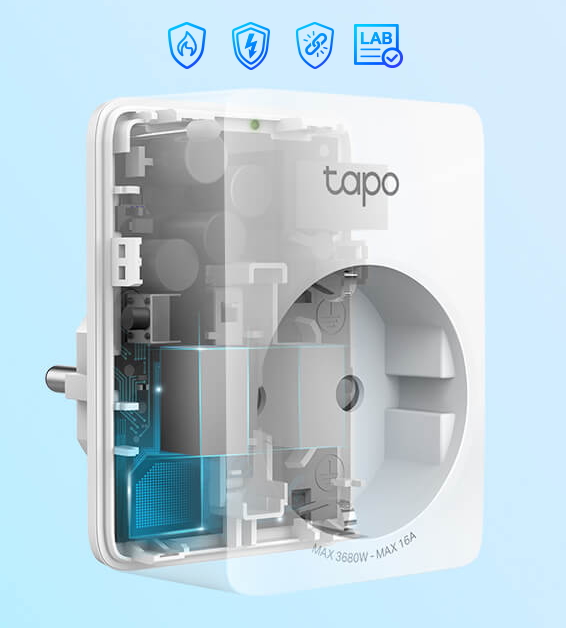 WiFi mini chytrá zásuvka s měřením spotřeby TPLINK Tapo P110