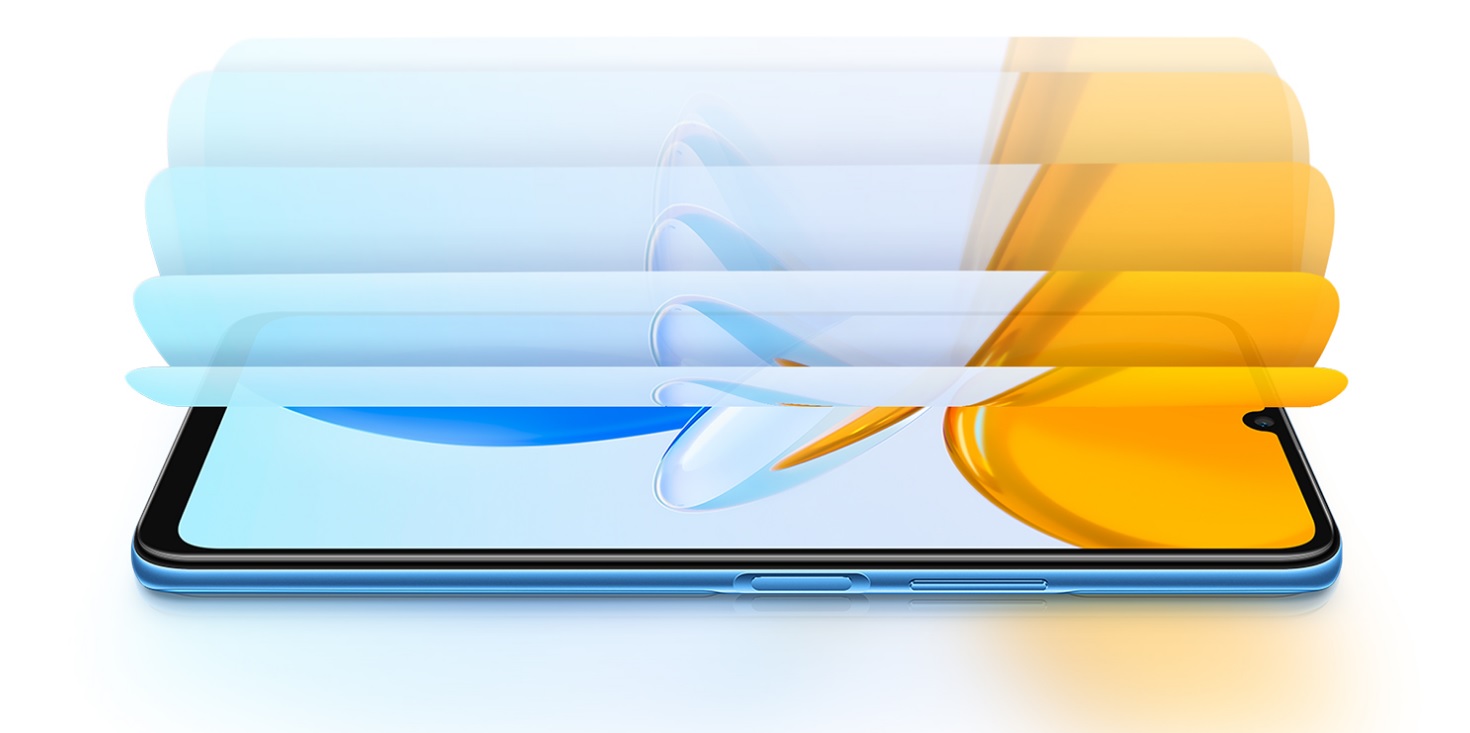 Mobilní telefon HONOR X7 4128GB stříbrný