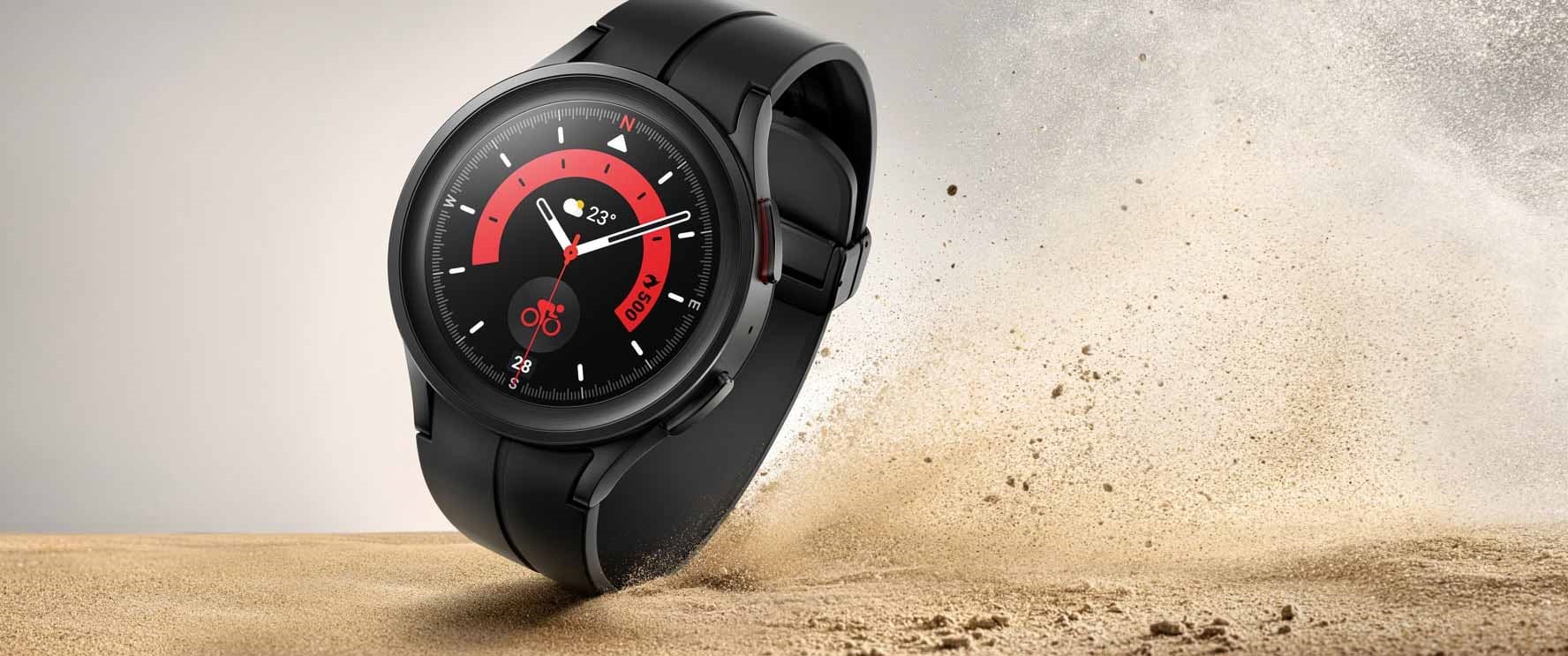 Chytré hodinky SAMSUNG Galaxy Watch 5 Pro LTE 45mm černé Black