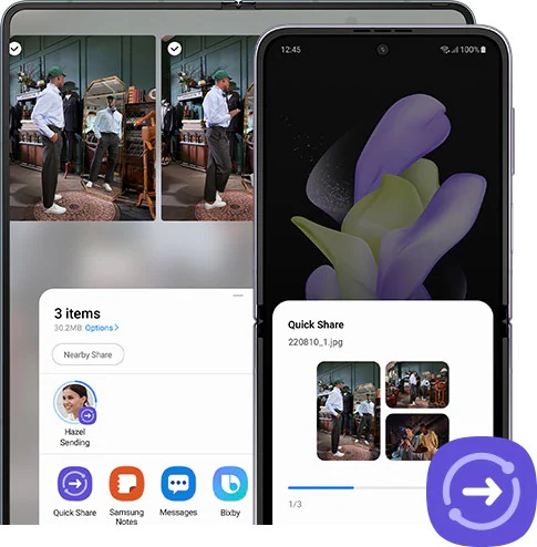 Mobilní telefon SAMSUNG Galaxy Z Fold 4 256GB béžový beige