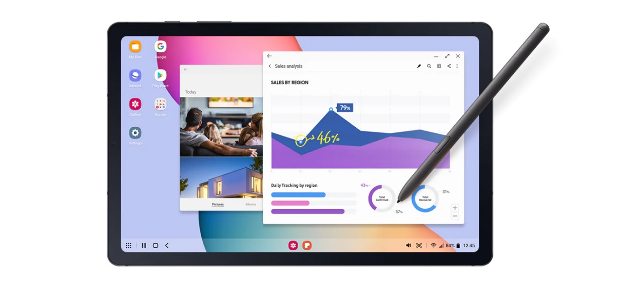 Tablet SAMSUNG GalaxyTab S6 Lite SMP613 WiFi šedý gray