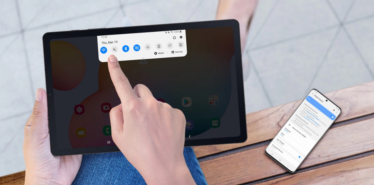 Tablet SAMSUNG GalaxyTab S6 Lite SMP613 WiFi šedý gray
