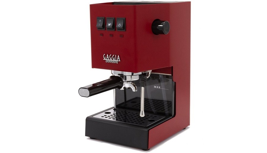 Pákové espresso GAGGIA Classic plus red espresso