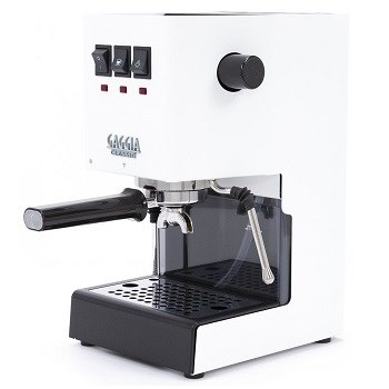 Pákové espresso GAGGIA Classic plus white espresso