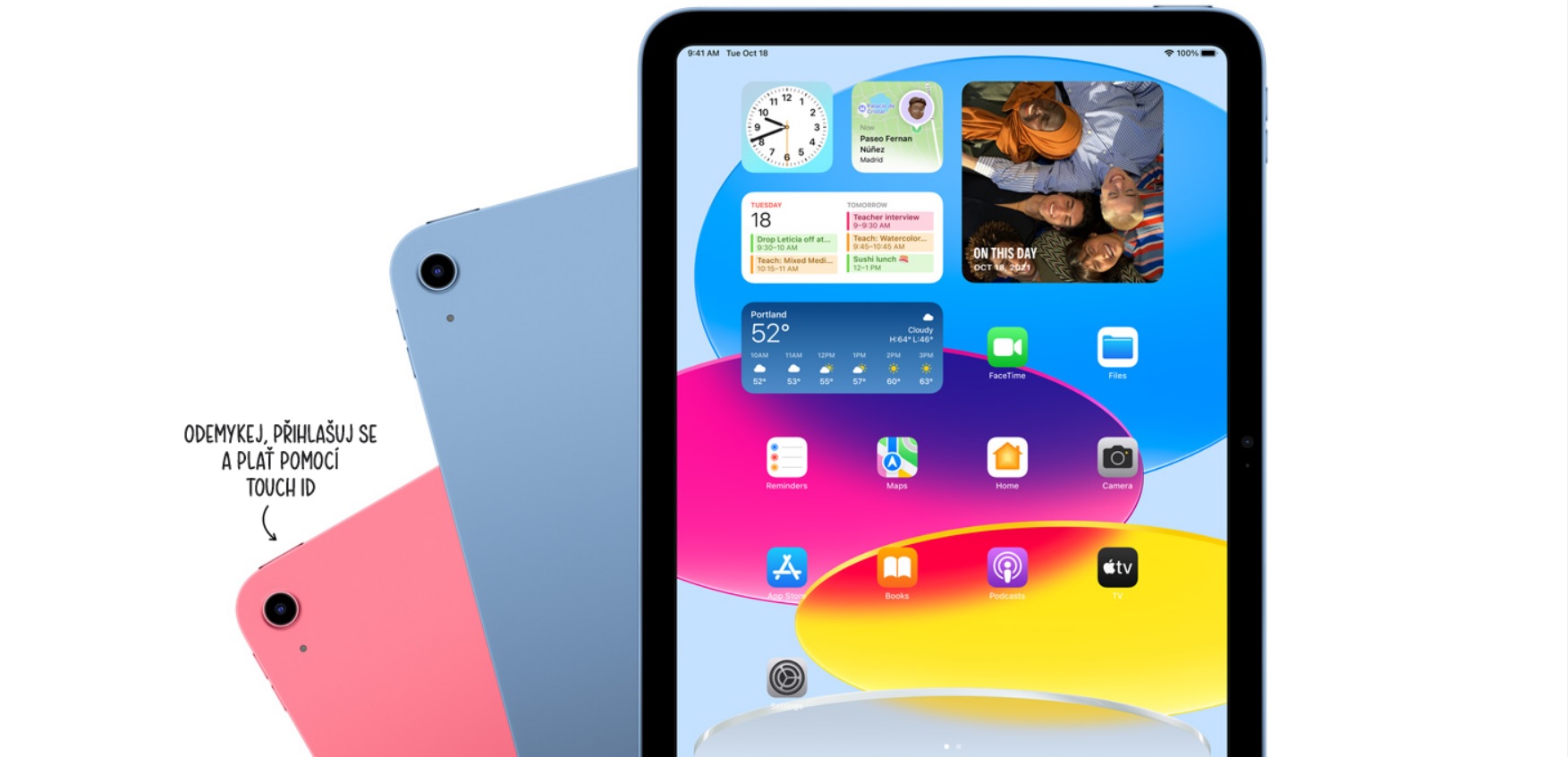 Tablet APPLE iPad 109'' WiFi modrý blue