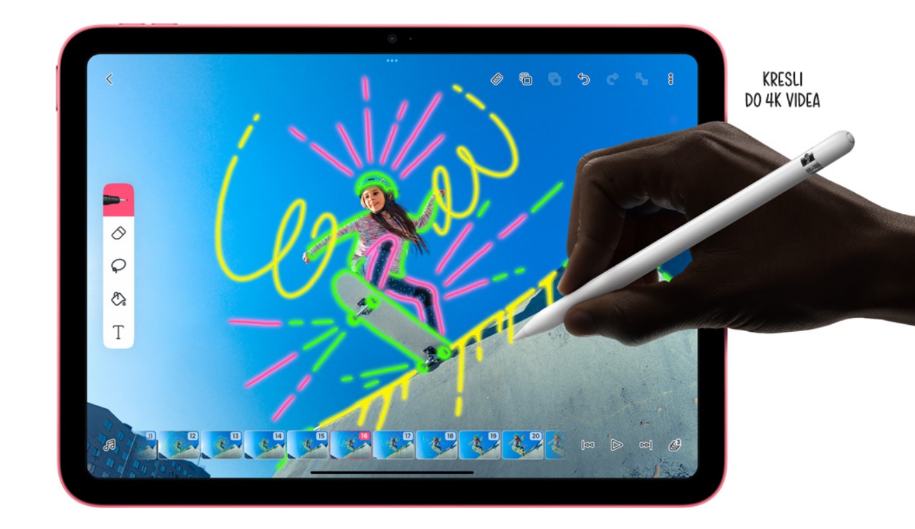 Tablet APPLE iPad 109'' WiFi + Cell růžový pink