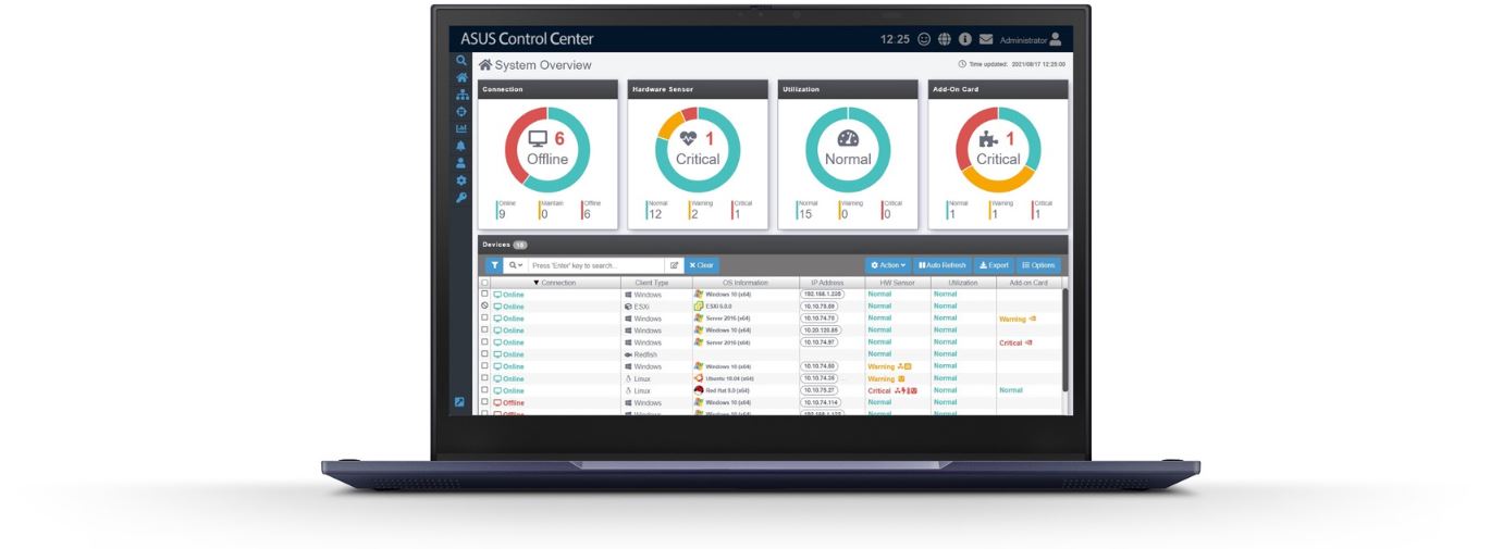 Notebook ASUS ExpertBook B7 Flip černý black