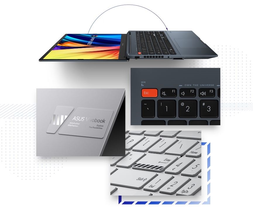 Notebook ASUS Vivobook Pro 15 K6502 stříbrný silver