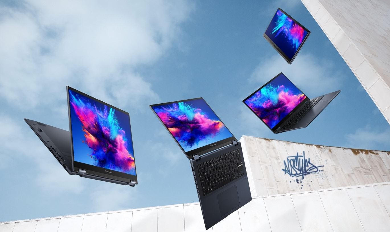 Notebook ASUS Vivobook S 14 Flip TP3402 modrý blue