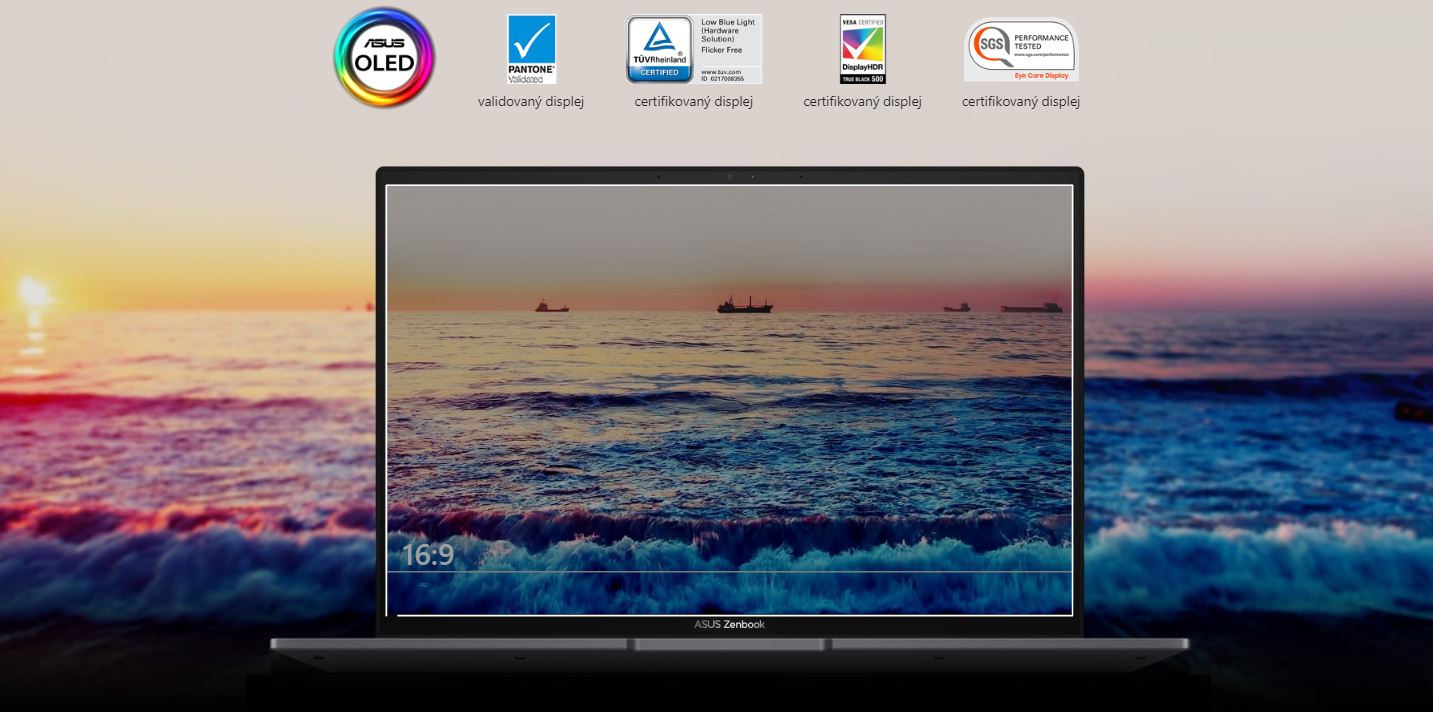 Notebook ASUS Zenbook 14 OLED černý black